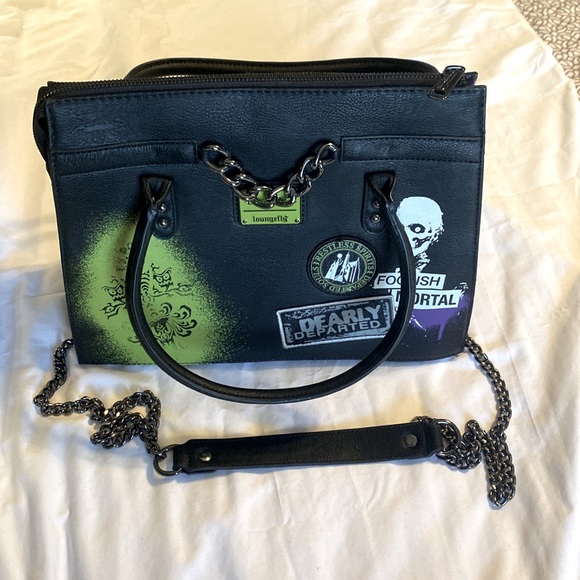 Loungefly Haunted Mansion Crossbody Satchel - Picture 1 of 4